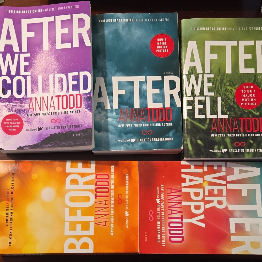 Anna Todd 'After' Series Book Set